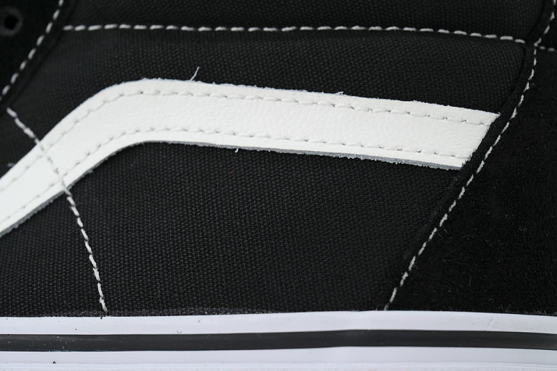【AB8X7】经典高帮086V 万斯 经典高帮时尚板鞋 VN000D5IB8C Vans Sk8-Hi 'Black White'