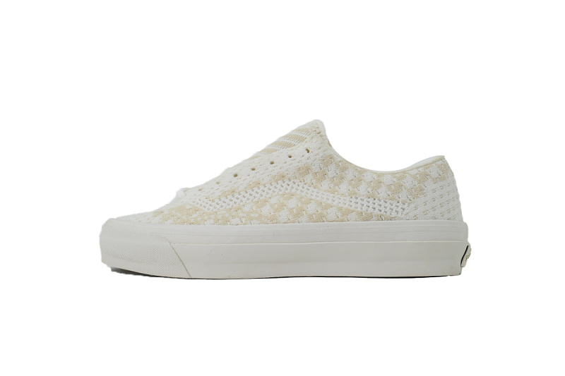 【AB2X7】编织162V 万斯 经典低帮时尚板鞋 VN000D8HESF Vans Premium Old Skool Knit "True White/Beige"