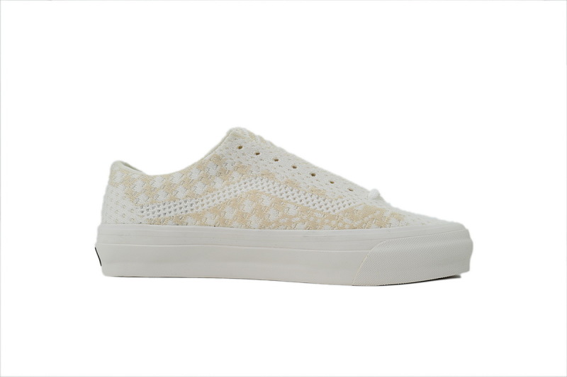 【AB2X7】编织162V 万斯 经典低帮时尚板鞋 VN000D8HESF Vans Premium Old Skool Knit "True White/Beige"