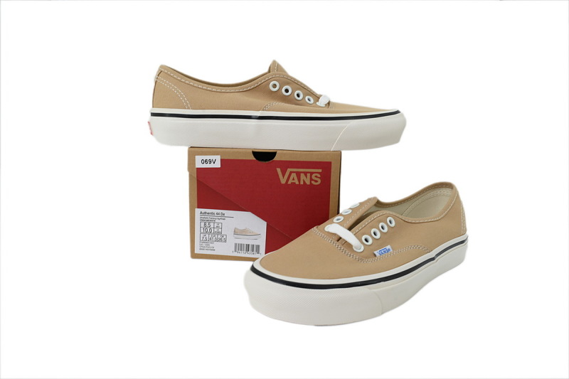 【AB7X7】安娜海姆奶茶 万斯 经典低帮时尚板鞋 VN0A38ENV7K Vans Authentic 44 DX 'Anaheim Factory - Khaki'