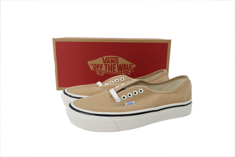 【AB7X7】安娜海姆奶茶 万斯 经典低帮时尚板鞋 VN0A38ENV7K Vans Authentic 44 DX 'Anaheim Factory - Khaki'