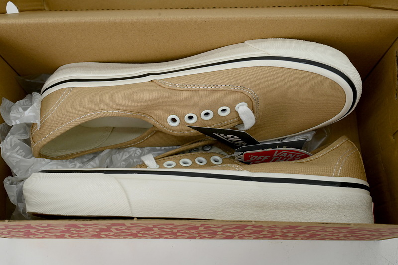 【AB7X7】安娜海姆奶茶 万斯 经典低帮时尚板鞋 VN0A38ENV7K Vans Authentic 44 DX 'Anaheim Factory - Khaki'