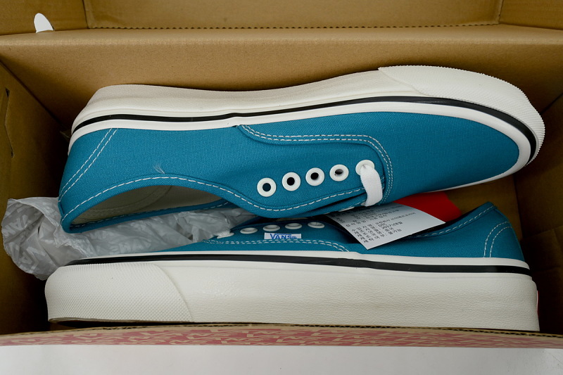 【AB7X7】安娜海姆湖水蓝 万斯 经典低帮时尚板鞋 VN0A38ENU63 Vans Authentic 44 DX 'Lake Blue'