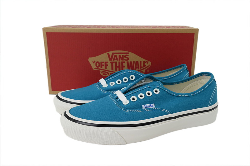 【AB7X7】安娜海姆湖水蓝 万斯 经典低帮时尚板鞋 VN0A38ENU63 Vans Authentic 44 DX 'Lake Blue'