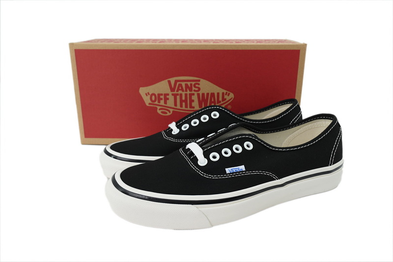 【AB7X7】安娜海姆黑白 万斯 经典低帮时尚板鞋 VN0A38ENMR2 Vans Authentic 44 DX 'Anaheim Factory'