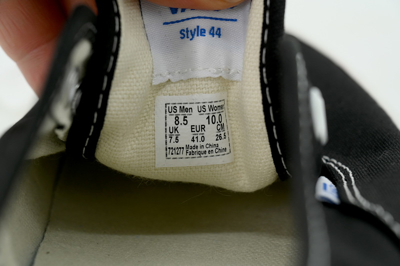 【AB7X7】安娜海姆黑白 万斯 经典低帮时尚板鞋 VN0A38ENMR2 Vans Authentic 44 DX 'Anaheim Factory'