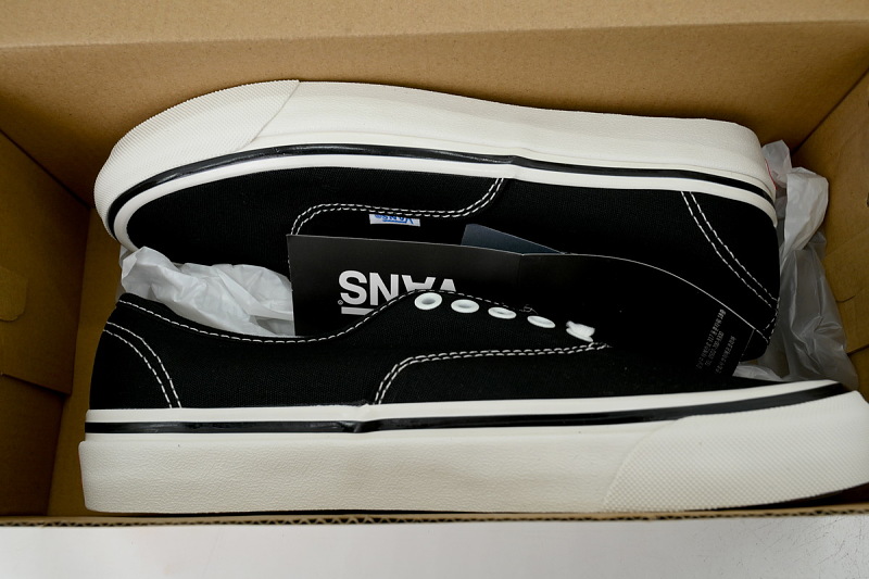 【AB7X7】安娜海姆黑白 万斯 经典低帮时尚板鞋 VN0A38ENMR2 Vans Authentic 44 DX 'Anaheim Factory'