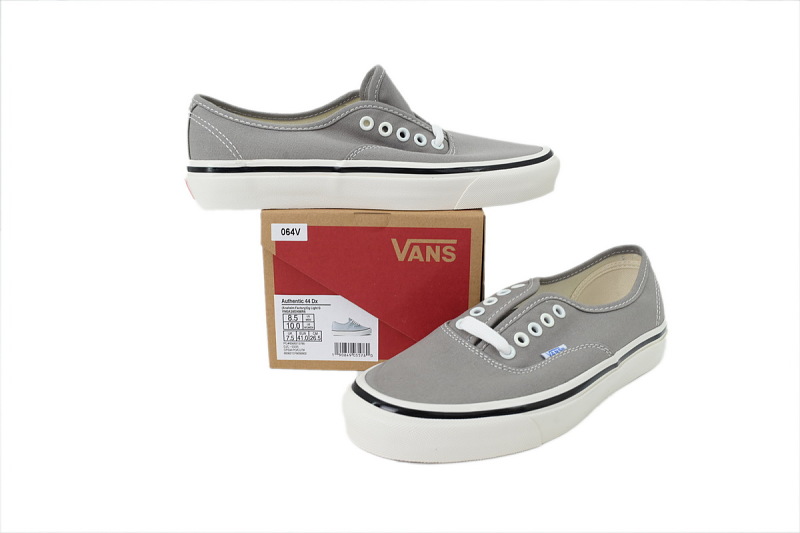 【AB7X7】安娜海姆灰色 万斯 经典低帮时尚板鞋 VN0A38ENMR6 Vans Authentic 44 DX 'Anaheim Factory'