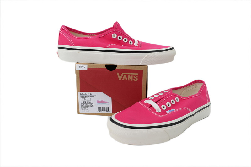 【AB7X7】安娜海姆玫红 万斯 经典低帮时尚板鞋 VN0A38ENT7T Vans Authentic 44 DX 'Anaheim Factory - Pink Neon'