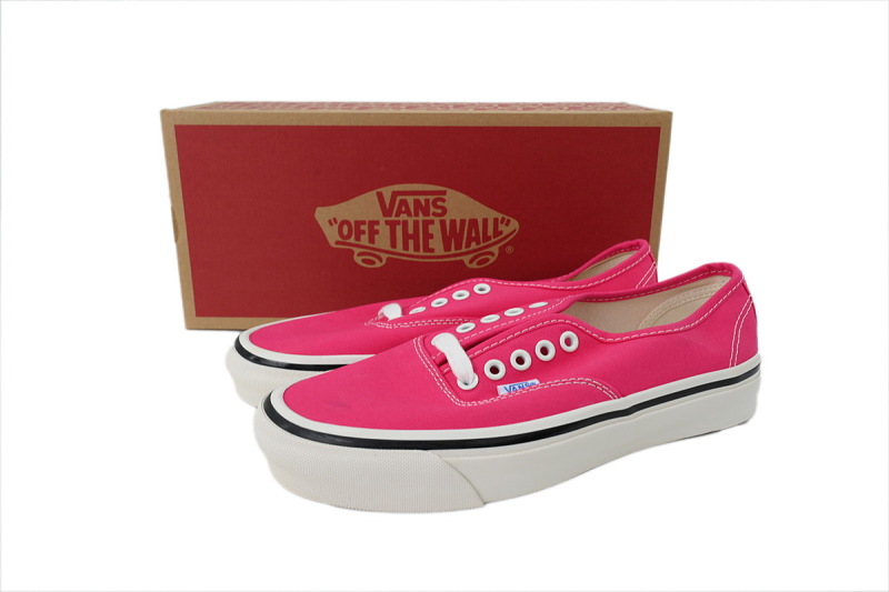 【AB7X7】安娜海姆玫红 万斯 经典低帮时尚板鞋 VN0A38ENT7T Vans Authentic 44 DX 'Anaheim Factory - Pink Neon'