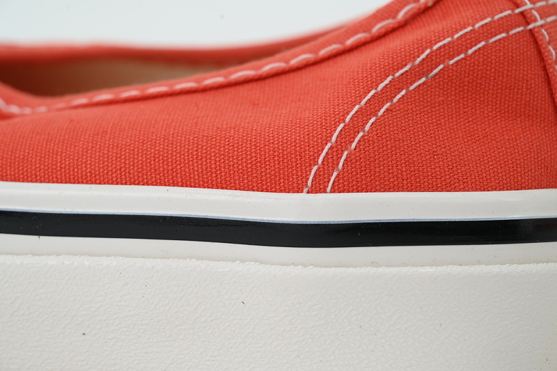 【AB7X7】安娜海姆脏橘 万斯 经典低帮时尚板鞋 VN0A38ENMR8 Vans Authentic 44 DX 'Orange White'