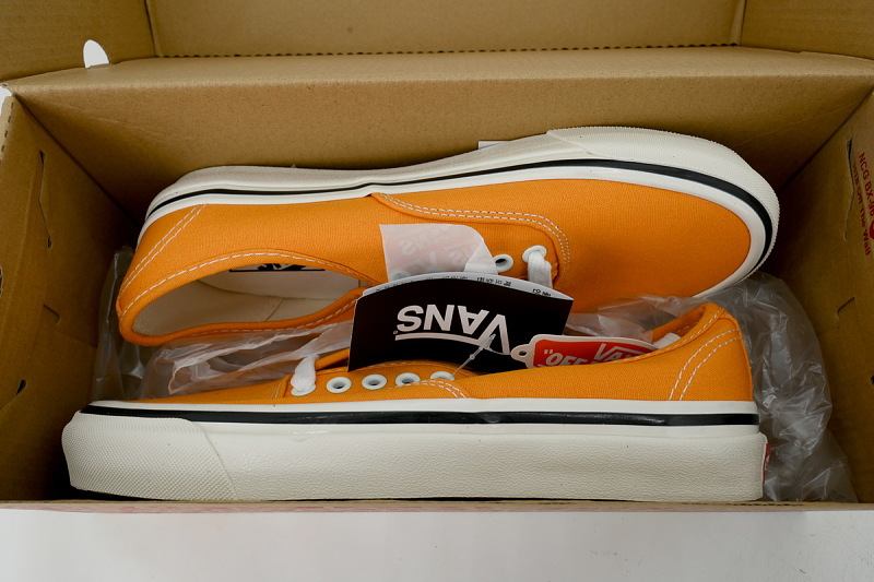 【AB7X7】安娜海姆桔黄 万斯 经典低帮时尚板鞋 VN0A38ENQA7 Vans Authentic 33 DX 'Gold Orange'