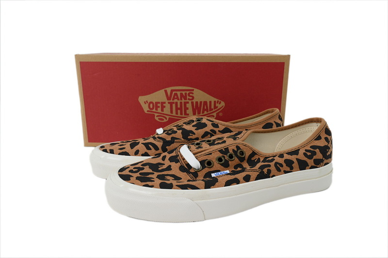 【AB7X7】安娜海姆豹纹 万斯 经典低帮时尚板鞋 VN0A38ENVL0 Vans Authentic 44 DX 'OG Leopard'
