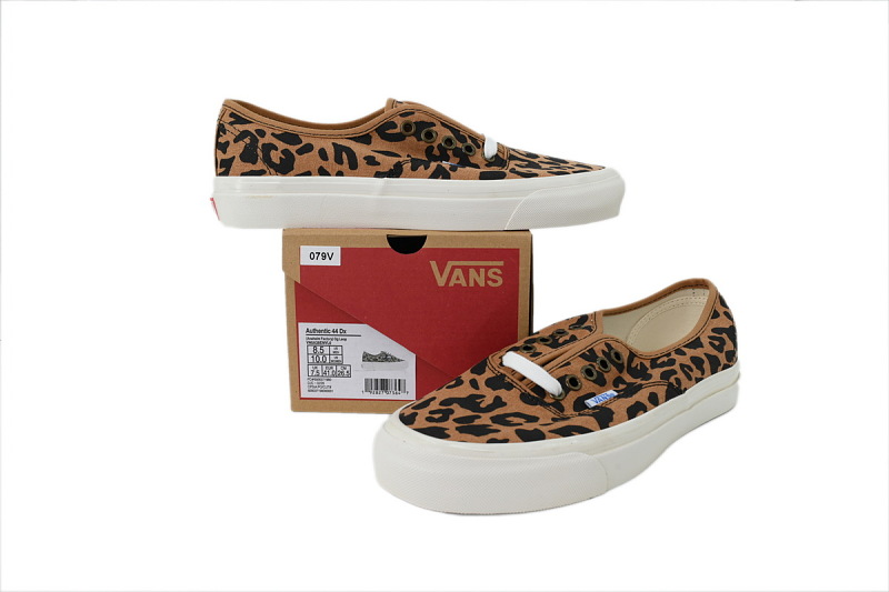【AB7X7】安娜海姆豹纹 万斯 经典低帮时尚板鞋 VN0A38ENVL0 Vans Authentic 44 DX 'OG Leopard'