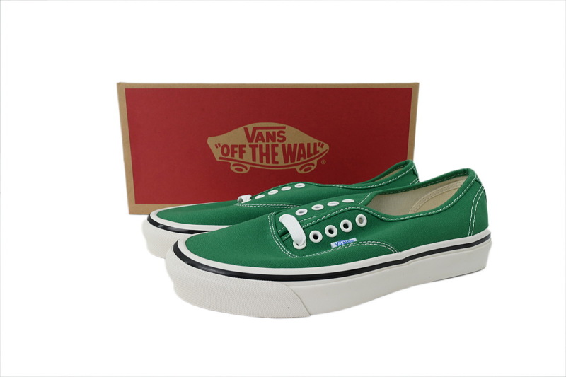 【AB7X7】安娜海姆绿色 万斯 经典低帮时尚板鞋 VN0A38ENVKZ Vans Authentic 44 DX 'Green'