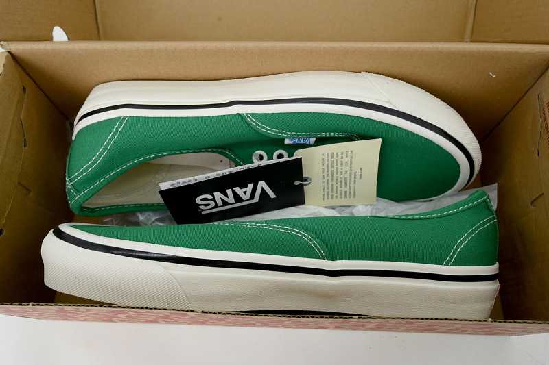 【AB7X7】安娜海姆绿色 万斯 经典低帮时尚板鞋 VN0A38ENVKZ Vans Authentic 44 DX 'Green'