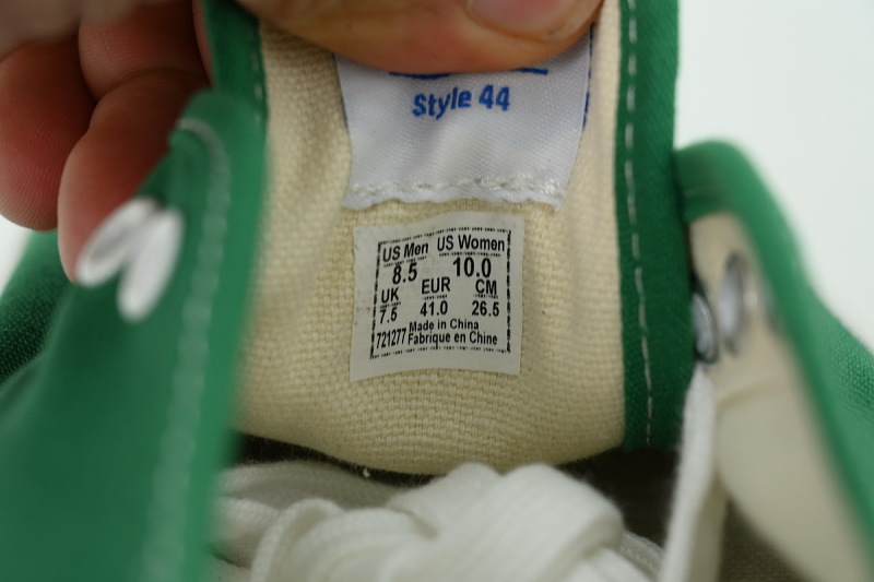 【AB7X7】安娜海姆绿色 万斯 经典低帮时尚板鞋 VN0A38ENVKZ Vans Authentic 44 DX 'Green'