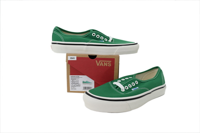 【AB7X7】安娜海姆绿色 万斯 经典低帮时尚板鞋 VN0A38ENVKZ Vans Authentic 44 DX 'Green'