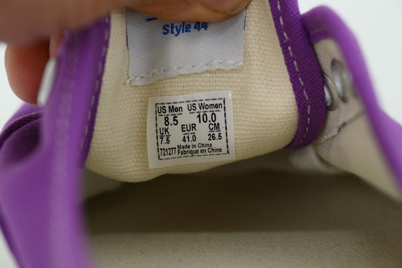 【AB7X7】安娜海姆帝王紫 万斯 经典低帮时尚板鞋 VN0A38ENU6A Vans Authentic 44 DX 'Anaheim Factory - Bright Purple'