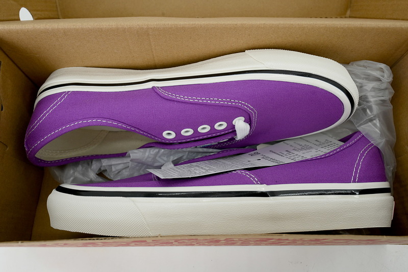 【AB7X7】安娜海姆帝王紫 万斯 经典低帮时尚板鞋 VN0A38ENU6A Vans Authentic 44 DX 'Anaheim Factory - Bright Purple'