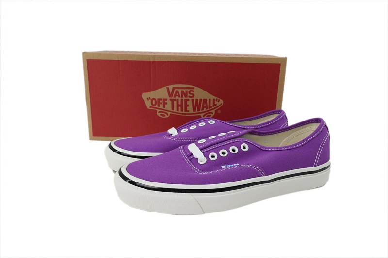 【AB7X7】安娜海姆帝王紫 万斯 经典低帮时尚板鞋 VN0A38ENU6A Vans Authentic 44 DX 'Anaheim Factory - Bright Purple'