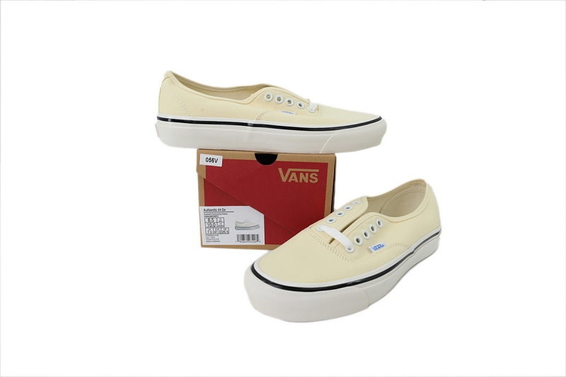 【AB7X7】安娜海姆米色 万斯 经典低帮时尚板鞋 VN0A38ENMR4 Vans Authentic 44 DX 'Anaheim Factory'