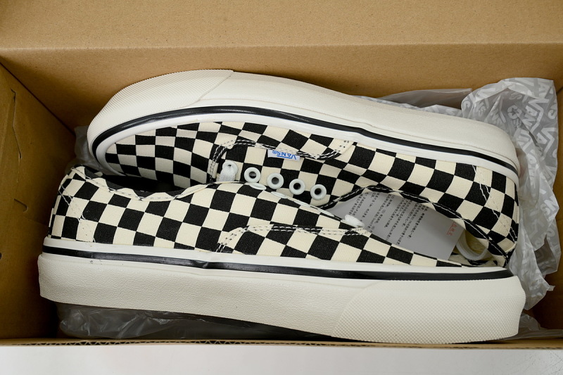 【AB7X7】安娜海姆格子 万斯 经典低帮时尚板鞋 VN0A38ENOAK Vans Authentic 44 DX 'Anaheim Factory'