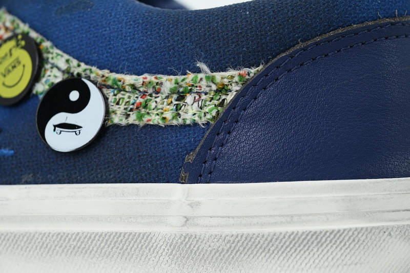 【AB3X7】徽章蓝彩 万斯 经典低帮时尚板鞋 Vans Old Skool 36 LX 'Souvenir Pack - Blue'