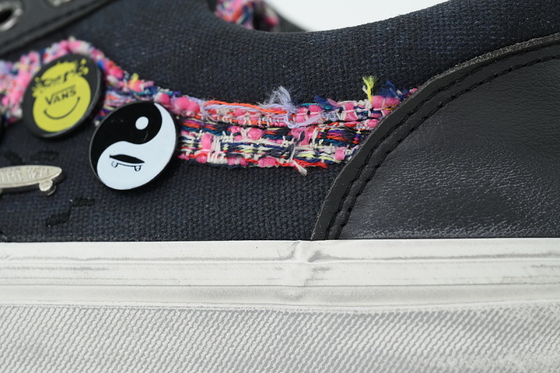 【AB3X7】徽章黑布 万斯 经典低帮时尚板鞋 Vans Old Skool 36 LX 'Souvenir Pack - Black'