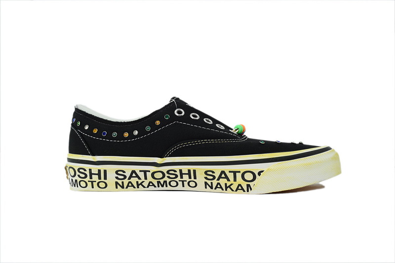 【BA5X7】宝石联名黑 万斯 经典低帮时尚板鞋 VN000EFEBLK Satoshi Nakamoto x Vans Era 95 'Lucky Charms'