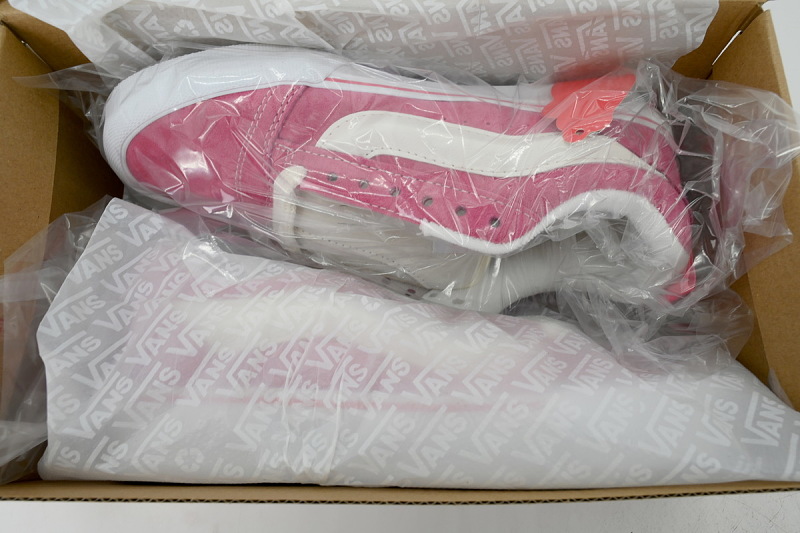 【AB6X7】面包草莓熊 万斯 经典低帮时尚板鞋 VN0009QCBJ1 Vans Knu-Skool 'Retro Pink'