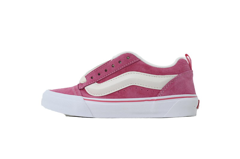 【AB6X7】面包草莓熊 万斯 经典低帮时尚板鞋 VN0009QCBJ1 Vans Knu-Skool 'Retro Pink'