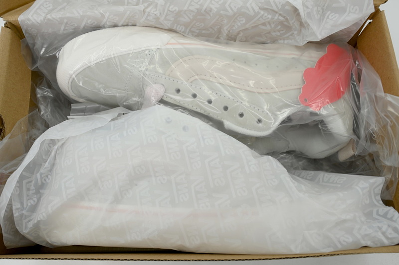 【AB6X7】面包粉白 万斯 经典低帮时尚板鞋 VN0009QCPNK Vans Knu-Skool 'Sorbet Pastel Pink'