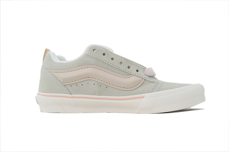 【AB6X7】面包粉白 万斯 经典低帮时尚板鞋 VN0009QCPNK Vans Knu-Skool 'Sorbet Pastel Pink'