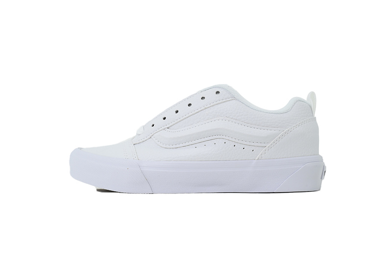 【AB6X7】面包白皮 万斯 经典低帮时尚板鞋 VN0009QCW00 Vans Knu-Skool 'True White'