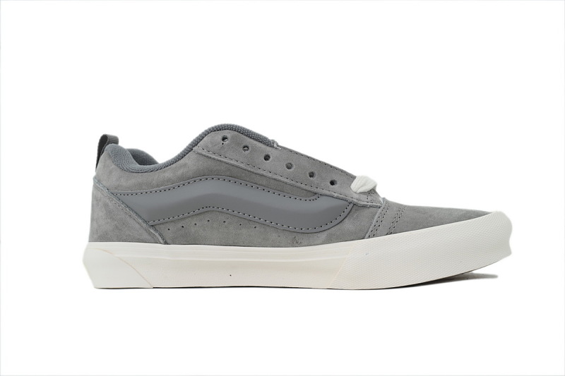 【AB6X7】面包中灰色 万斯 经典低帮时尚板鞋 MKKW0606ZDH Vans Knu-Skool 'Grey'