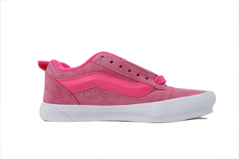 【AB6X7】面包火龙果 万斯 经典低帮时尚板鞋 VN0009QCYU2 Vans Knu-Skool 'Pink Glo'