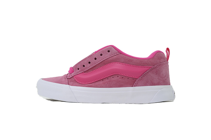 【AB6X7】面包火龙果 万斯 经典低帮时尚板鞋 VN0009QCYU2 Vans Knu-Skool 'Pink Glo'
