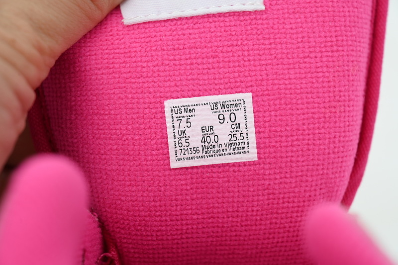 【AB6X7】面包火龙果 万斯 经典低帮时尚板鞋 VN0009QCYU2 Vans Knu-Skool 'Pink Glo'