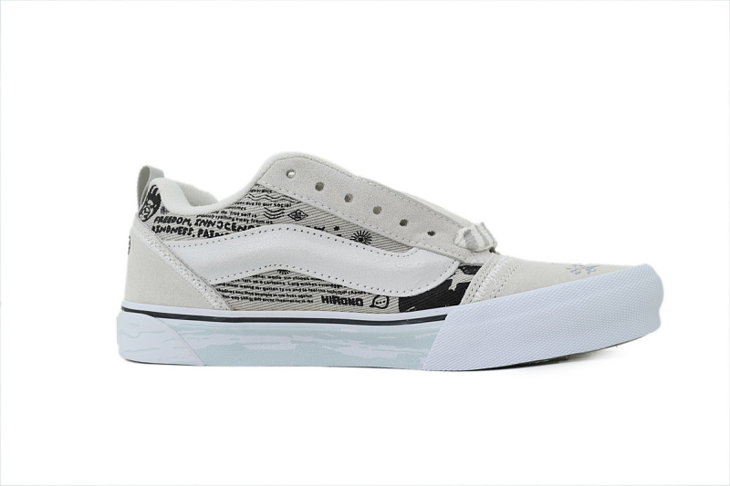 【AB8X7】玛特联名 万斯 经典低帮时尚板鞋 VN000CS0BHD Vans x HIRONO Knu Skool 'White Black'