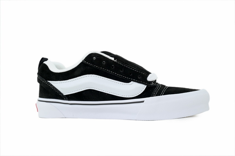 【AB6X7】面包经典黑 万斯 经典低帮时尚板鞋 VN0009QC6BT Vans Knu-Skool 'Black White'