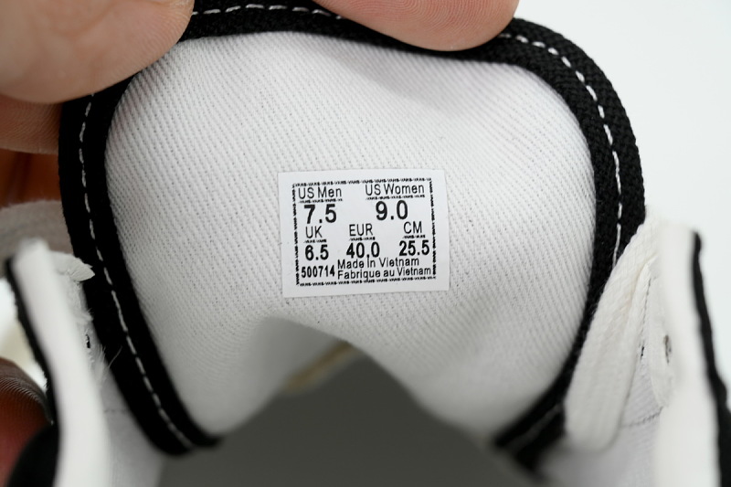 【AB5X7】CDG黑色 万斯 经典低帮时尚板鞋 VN0A4P3X60E Comme des Garçons x Vans OG Old Skool LX 'Sidewall'