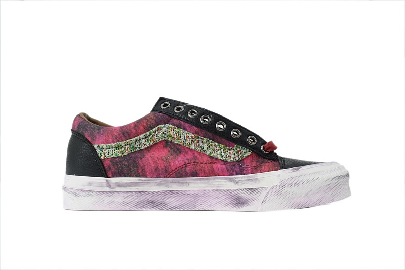 【AB3X7】徽章黑彩 万斯 经典低帮时尚板鞋 Vans Old Skool 36 LX 'Souvenir Pack - Burgundy'