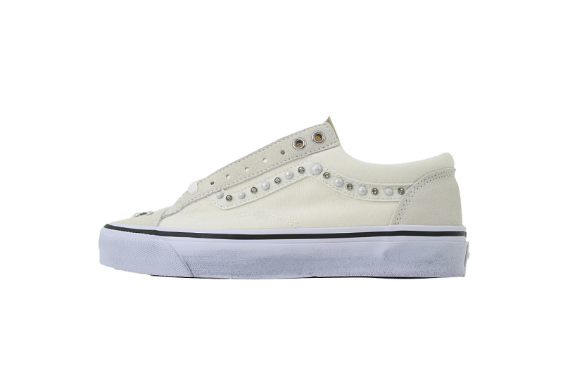 yupoo_397936_41b09b12.jpg 【AB1X7】联名全白 万斯 经典低帮时尚板鞋 Vans Old Skool 36 LX 'Pearlized Pack - Marshmallow'