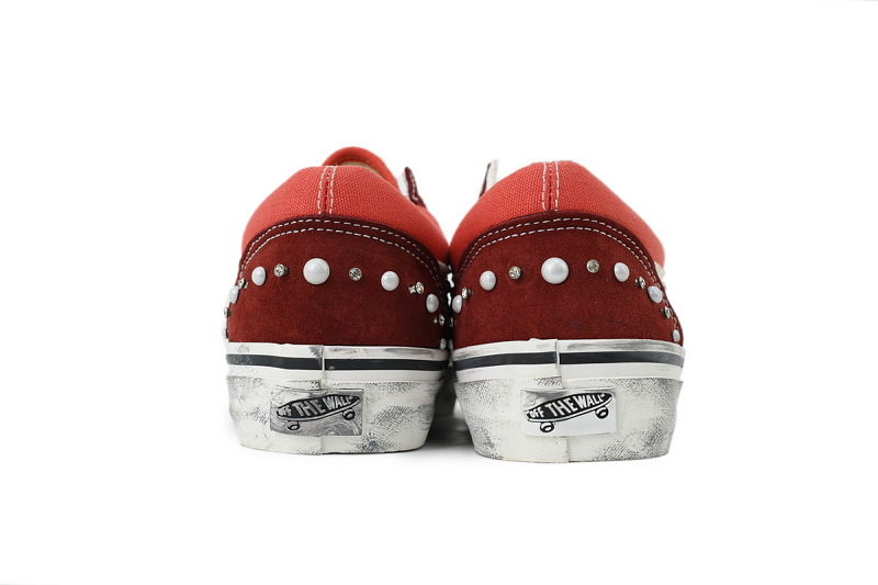 【AB1X7】联名砖红 万斯 经典低帮时尚板鞋 Vans Old Skool 36 'Pearlized Pack - Brown'