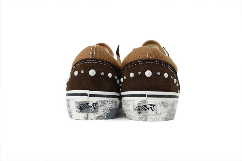 【AB1X7】联名白棕 万斯 经典低帮时尚板鞋 Vans LX Old Skool 36 'Pearlized Pack - Vintage Cocoa Brown'