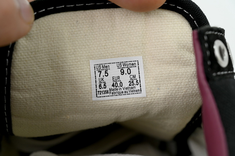 【AB1X7】联名全黑 万斯 经典低帮时尚板鞋 Vans Old Skool 36 'Pearlized Pack - Black'