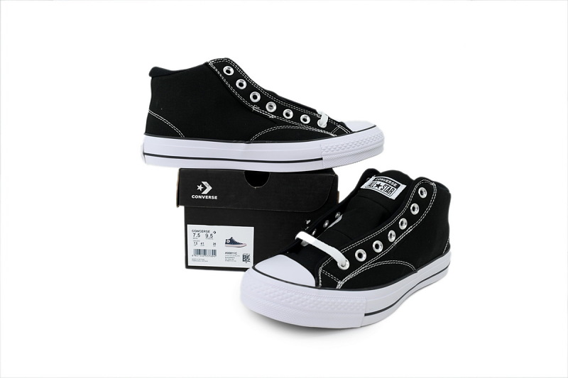 yupoo_398341_752aaf6a.jpg 【AH1X7】莫尔登中邦黑 匡威 中帮休闲鞋 A00811C Converse Chuck Taylor All Star Malden Street 'Black White'