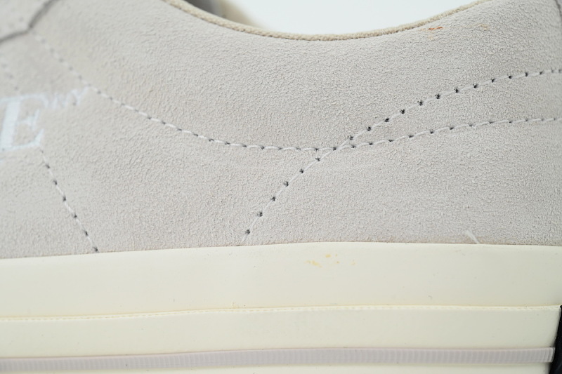 【AH2X7】刺绣木村米低 匡威 低帮刺绣休闲鞋 A07144C Awake NY x Converse One Star Pro Low 'White Sand'