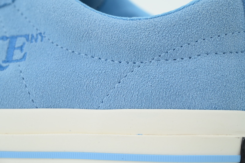 【AH2X7】刺绣木村蓝低 匡威 低帮刺绣休闲鞋 A07642C Awake NY x Converse One Star Pro Low 'Blue'